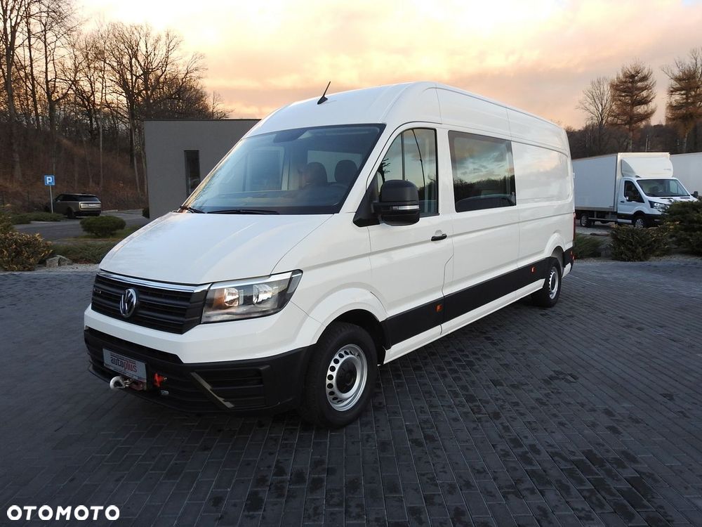 Volkswagen CRAFTER 4X4 4MOTION  FURGON BRYGADÓWKA  7 MIEJSC KLIMATYZACJA  140KM - 17