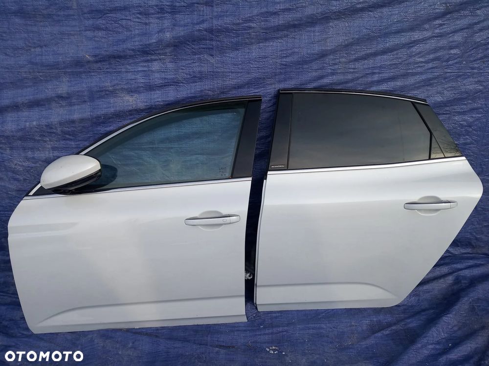 Drzwi kompletne Renault Talisman sedan Lift prawe lewe przód tył biała perła TEQNC - 2