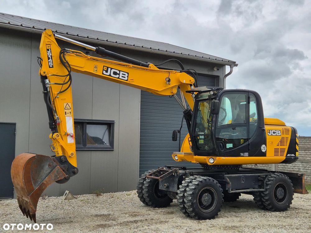 JCB JS145 W 2014 ROK, SUPER STAN, TYLKO 6248 MTH, Z NIEMIEC,160, 175 - 10