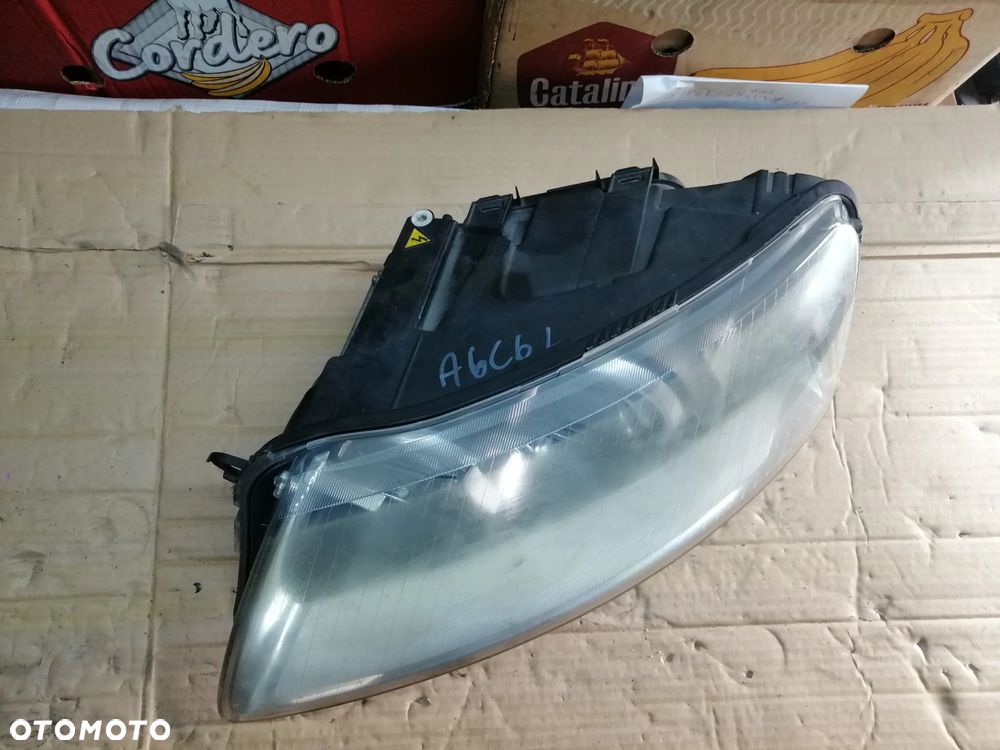 Audi A6 C6 zderzak przedni pod Xenon lampy błotniki drzwi maska kod lakieru LZ5D i inne - 25