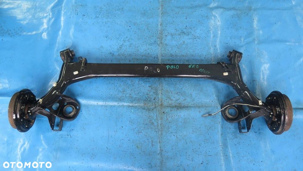 Belka Oś Zawieszenie Tył Tylna VW POLO V 6R0 BĘBNY