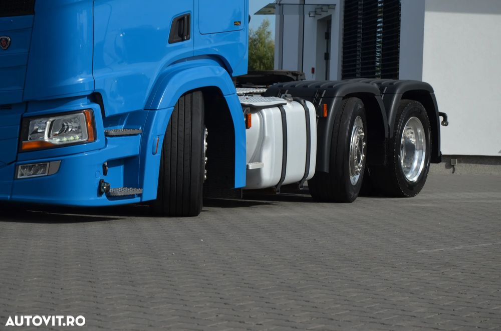 Scania R 500 / 6x2/4 PUSHER / FULL AIR / SKÓRA / LED / ACC / NAVI / ALUSY / 7236 - 10