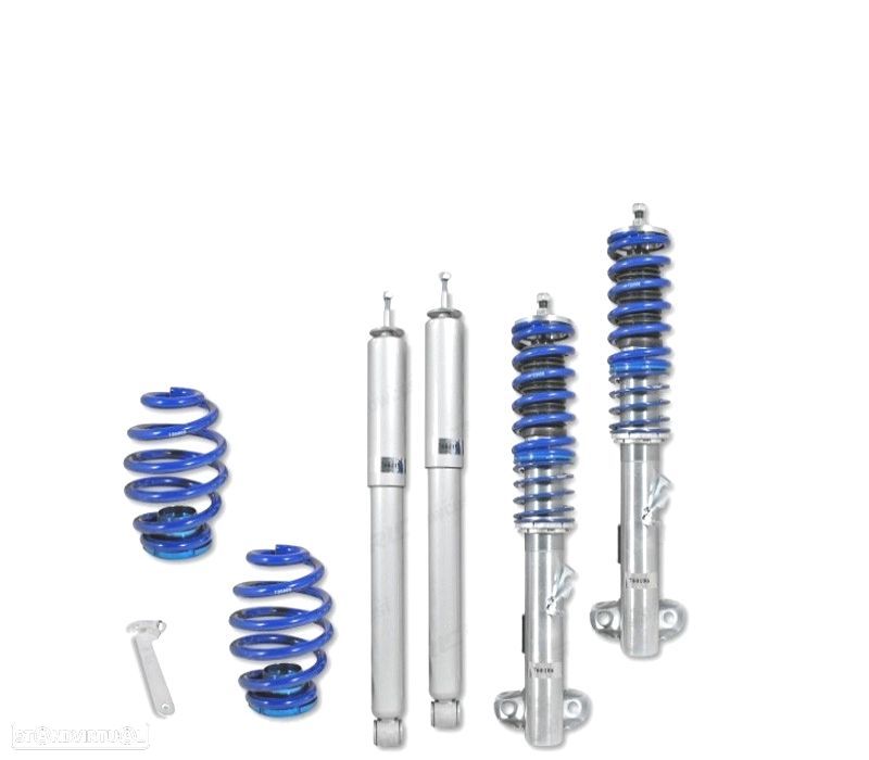 SUSPENSÃO REGULÁVEL COILOVER BLUE LINE BMW SERIE 3 E36 COMPACT - 1