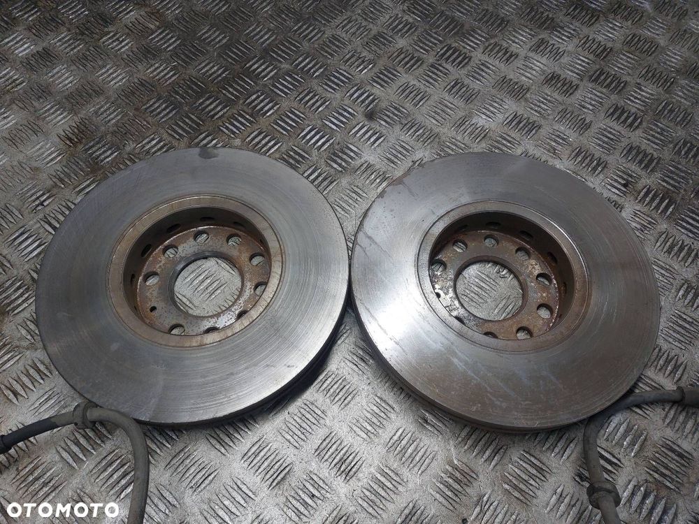 TARCZE HAMULCOWE PRZÓD + KLOCKI + ZACISKI AUDI A4 B6 1.8 T - 5