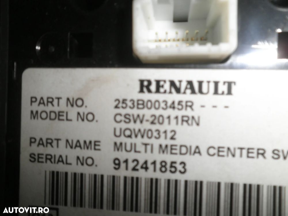 Joystick navigatie Renault Megane 3 253B00345R - 3