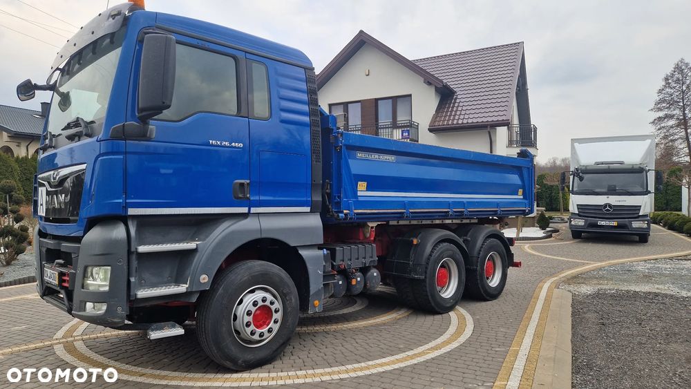 MAN TGS 26.460 Meiller kipper z Niemiec - 23