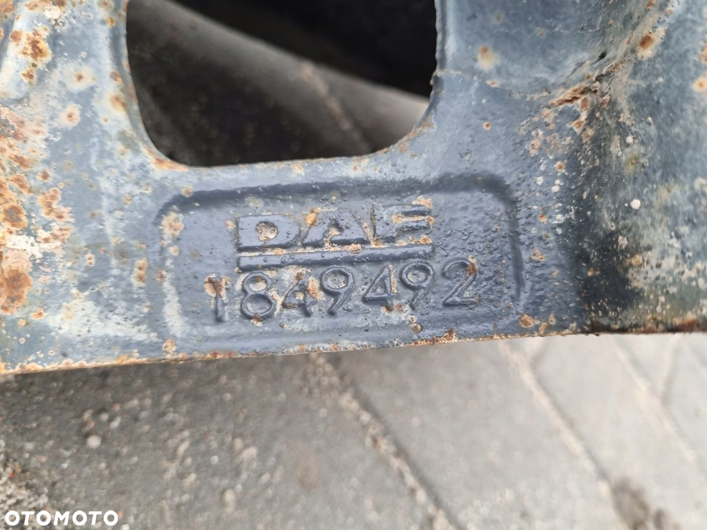 WSPORNIK MOCOWANIE WIESZAK BELKI ZDERZAKA RESORA LEWY DAF CF EURO 6 - 4