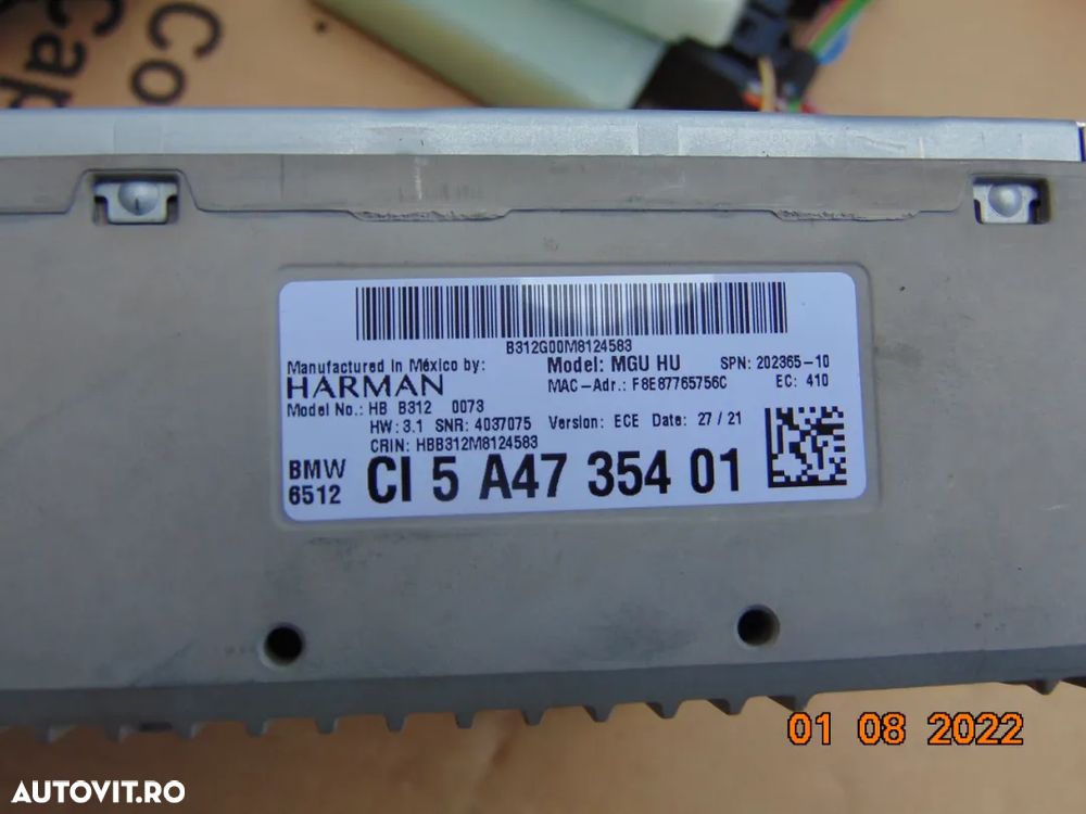 Unitate navigatie BMW x5 G05 X6 G06 X7 G07 - 2