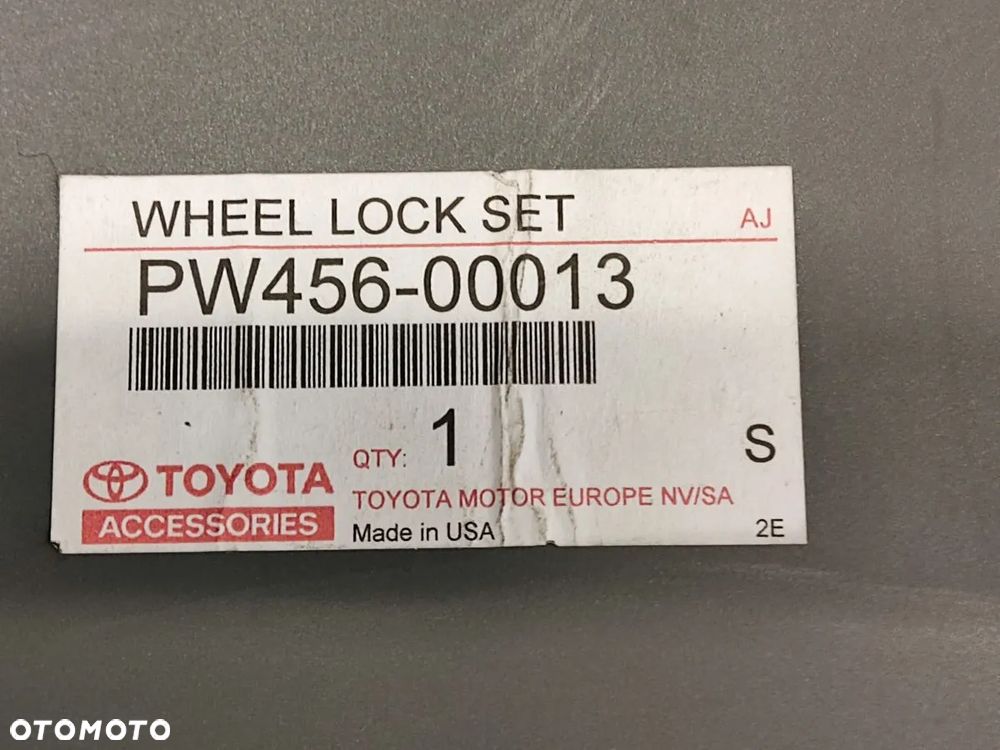 TOYOTA LEXUS Nakrętki Antykradzieżowe - 4