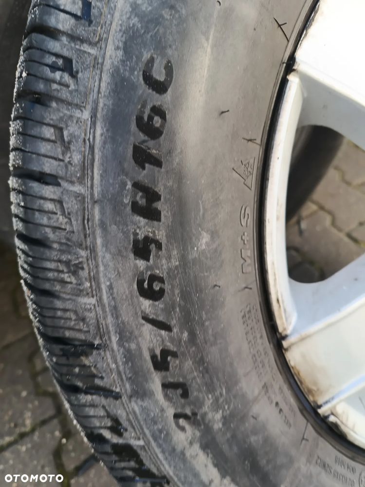 Koła felgi aluminiowe 6x130 16 cali opony wielosezonowe sprinter crafter - 8