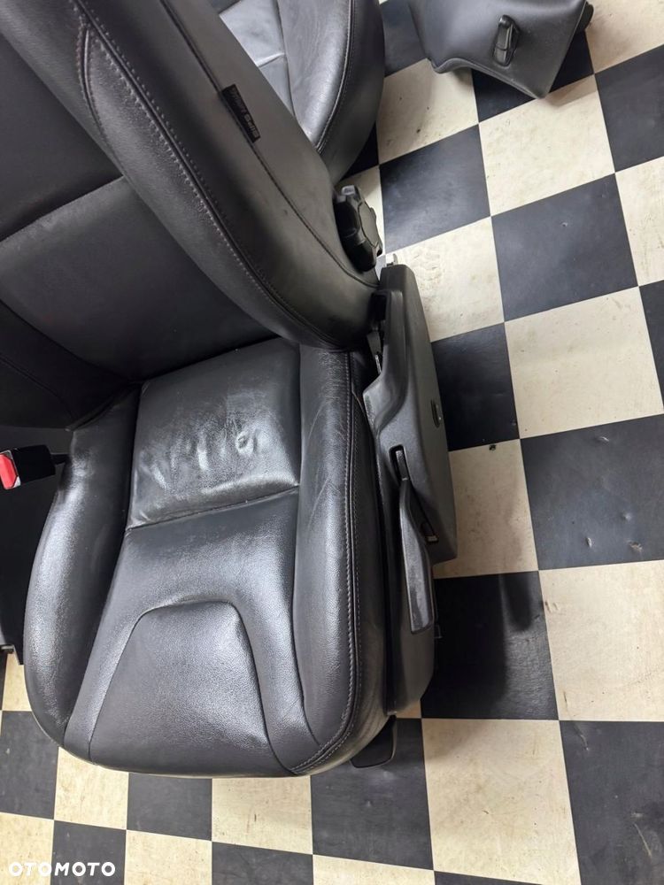 fotel lewy prawy fotele kanapa tył volvo s60 ii 2011-2018 skóra - 7