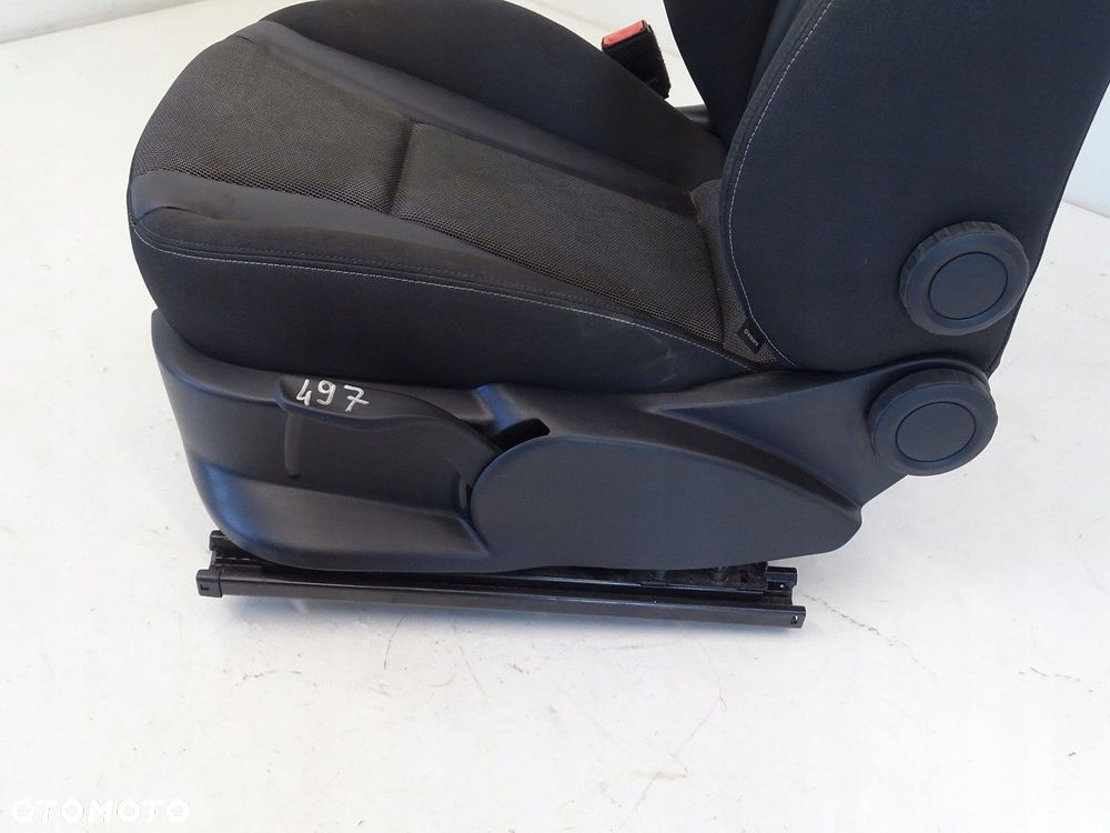 FOTEL LEWY PRZÓD PRZEDNI KIEROWCY AUDI A1 8X 5D SB SPORTBACK MATERIAŁOWY - 3