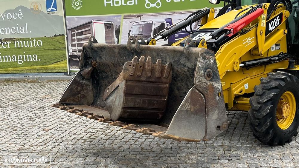 Caterpillar 428D 428 F TEM 3 BALDES - 5