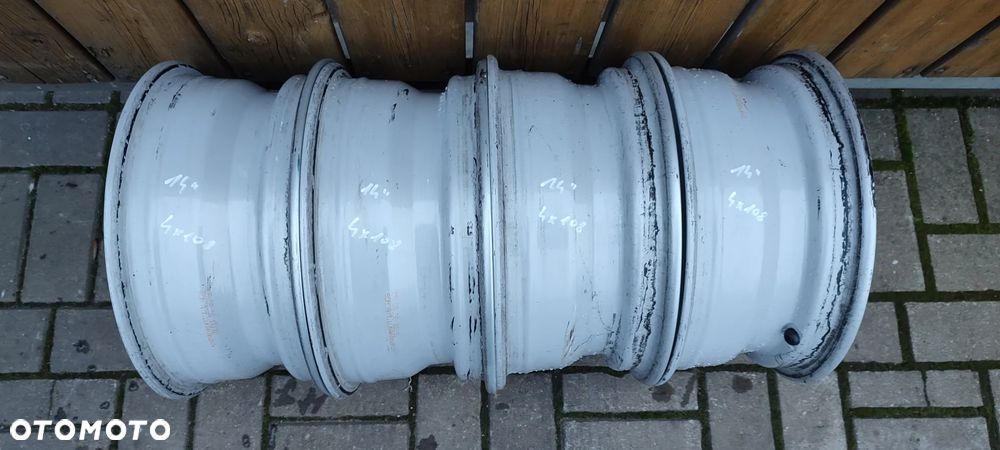 FELGI ALUMNIOWE 4x108 6Jx14 CALI fi 63 ET38 RIAL FORD FIESTA FUSION KOMPLET 4 SZTUKI - 11
