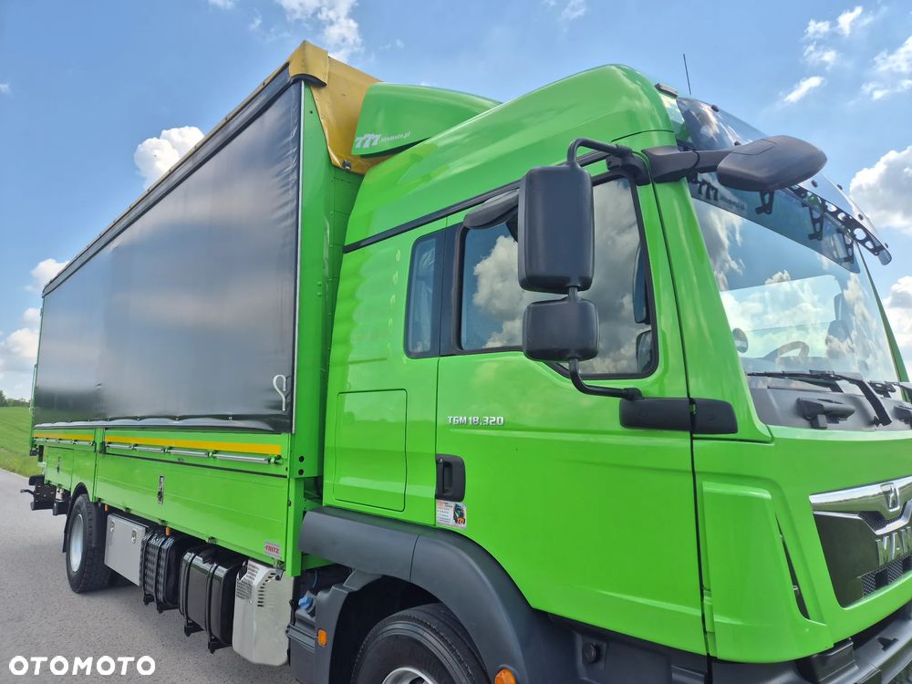 MAN Tgm 18.320 FULL SERWIS UNIKAT TOP ORYGINALNY PRZEBIEG z Niemiec AUTOMAT WINDA ACC Pirelli klima postojowa 18.250 18.290 15.250 15.290 15.320 - 18