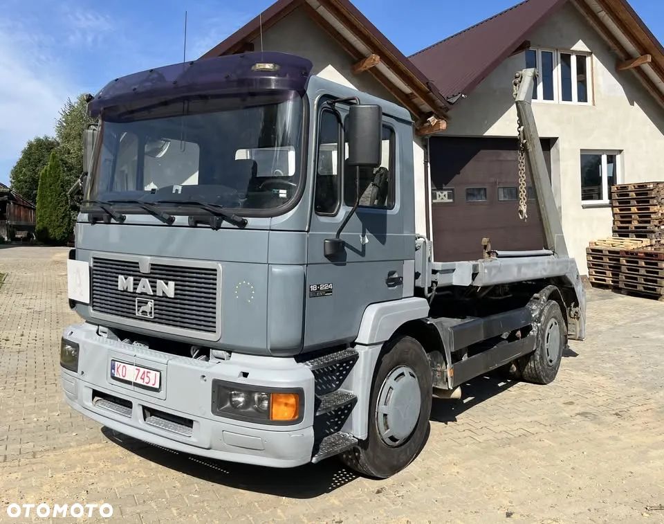 MAN 18.224 SILENT F2000 klima bramowiec do zabudowy kiper wywrotka 18 224 - 1