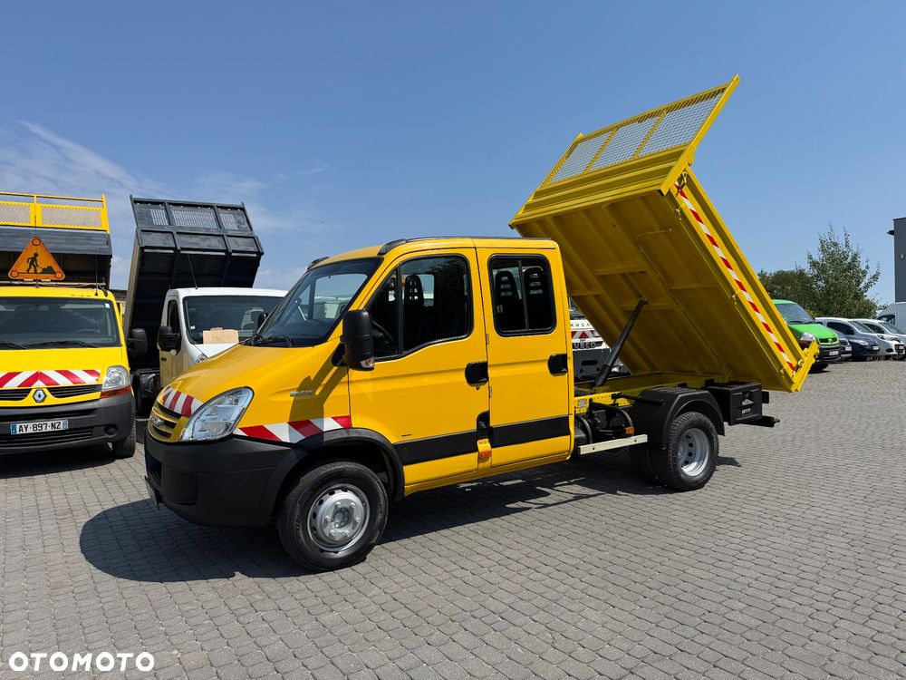Iveco Daily 65C18 Wywrotka 7 Osobowa Brygadówka KLIMA Bliźniak 3.5t Na Haku Kipper Kiper Wywrot - 2