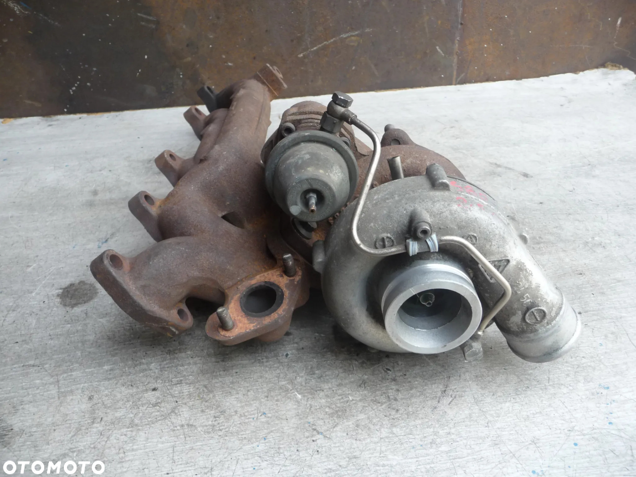 VOLVO S80 V70 2.5 TDI TURBINA TURBOSPRĘŻARKA 074145701J - 15