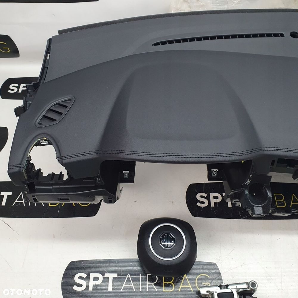MG ZS DESKA ROZDZIELCZA KONSOLA KOKPIT PULPIT PODUSZKI AIRBAG AIR BAG PASY KIT SET - 2