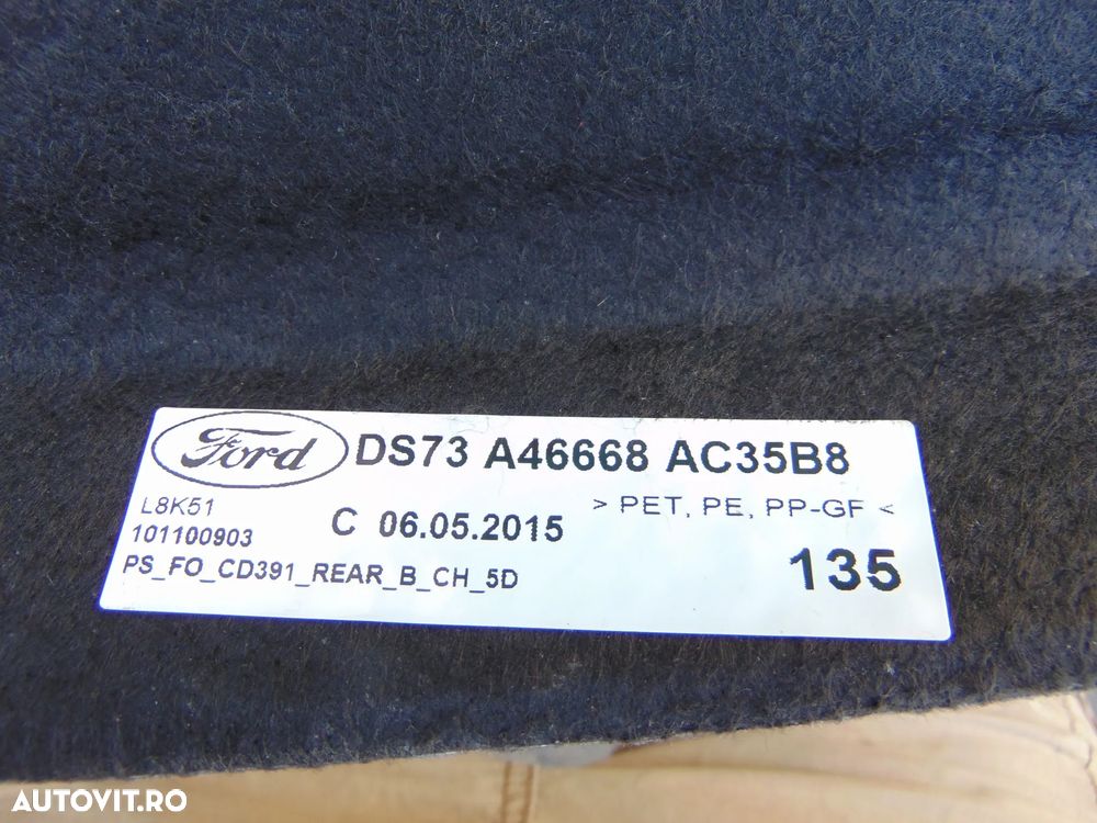 Polita portbagaj Ford Mondeo mk5 hatchback 2014-2022 - 8