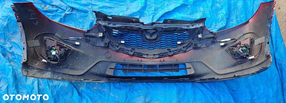 CZERWONY Kompletny Zderzak Przód Przedni + Grill Halogeny 4xPDC Mazda CX5 2012-2017 - 4