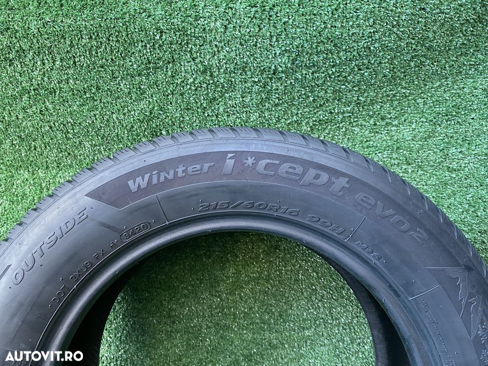Set 2 anvelope vara Hankook Winter I Cept Evo 2 215 60 R16 99H Dot3420 - 3