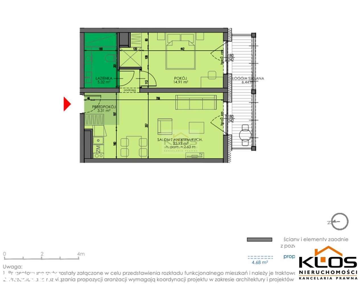 2 pokoje | Park Grabiszyński | loggia | 2025