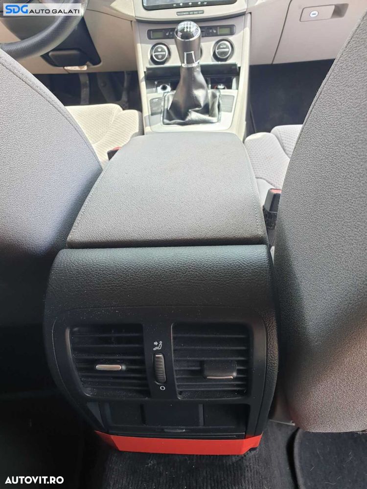 Cotiera Textil Crem Volkswagen Passat B7 2010 - 2015 Cod sdgctcbvpb61 - 1