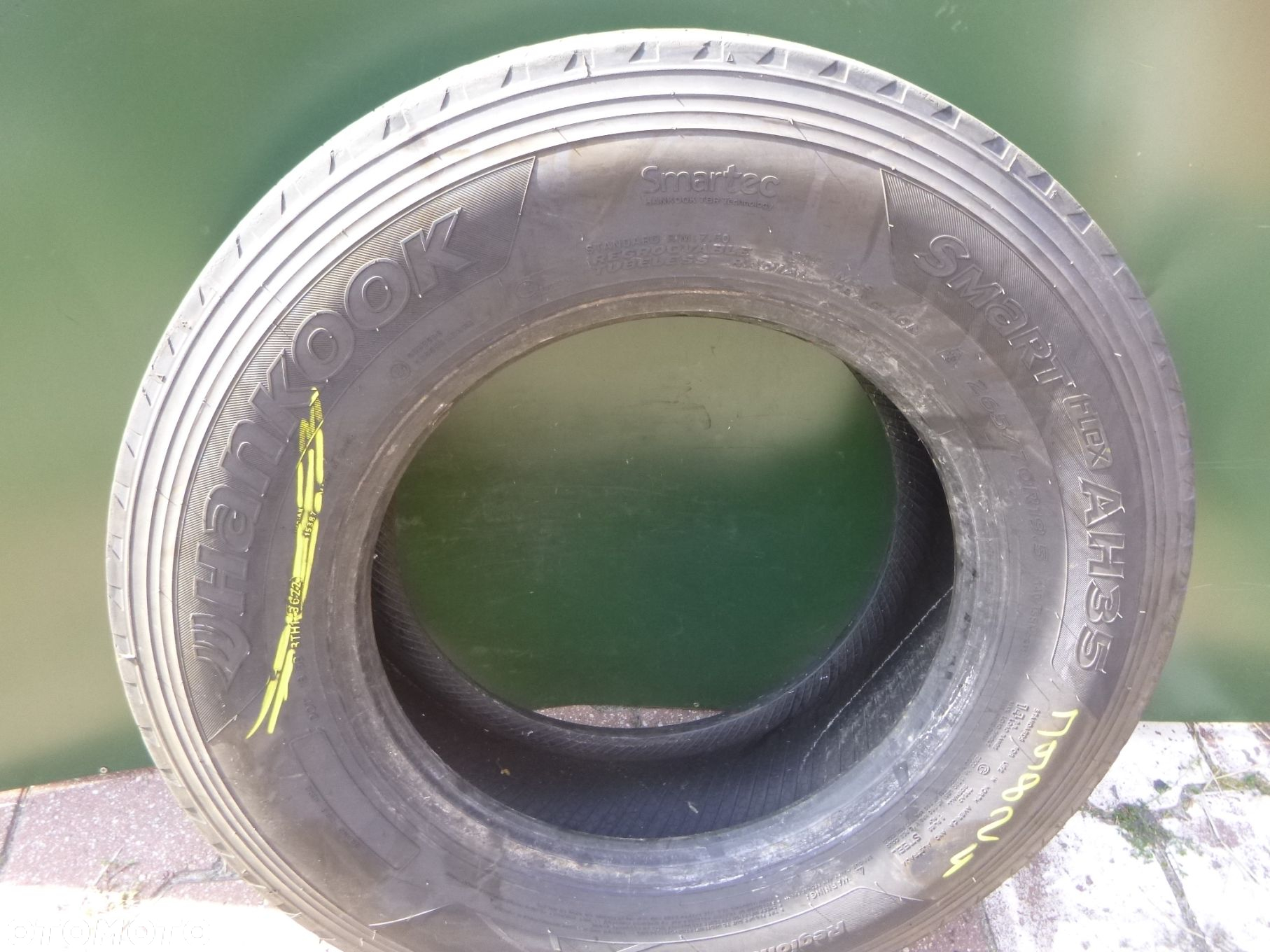 Opona 265/70R 19.5 Hankook AH35 PRZEDNIA. Opony ciężarowe - 3