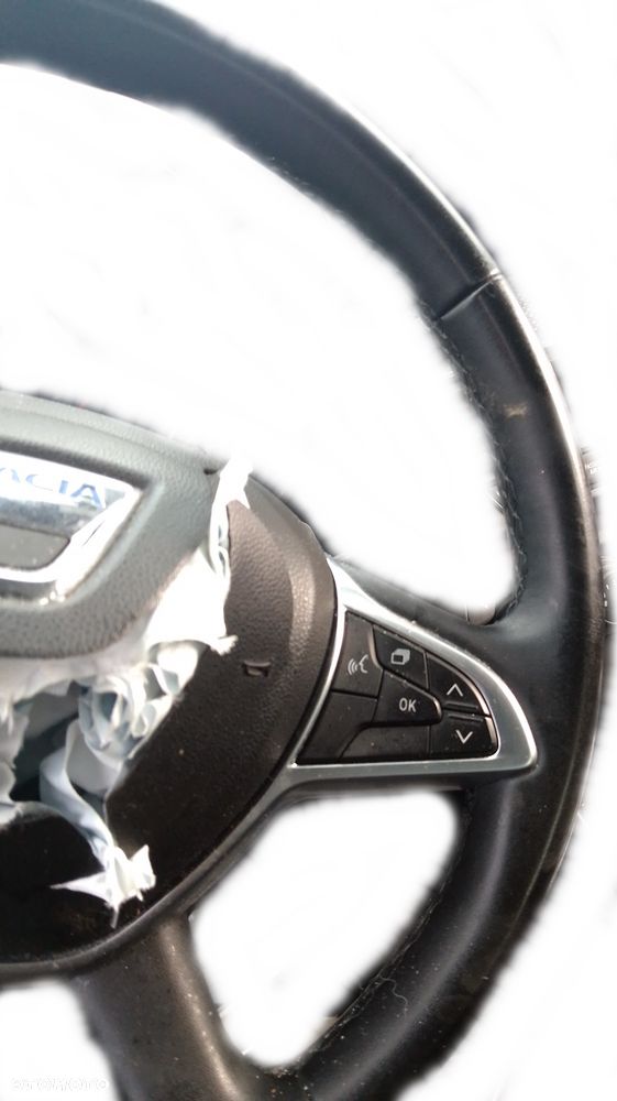DACIA SANDERO III 3 2020- KIEROWNICA SKÓRZANA MULTIFUNKCYJNA - 4