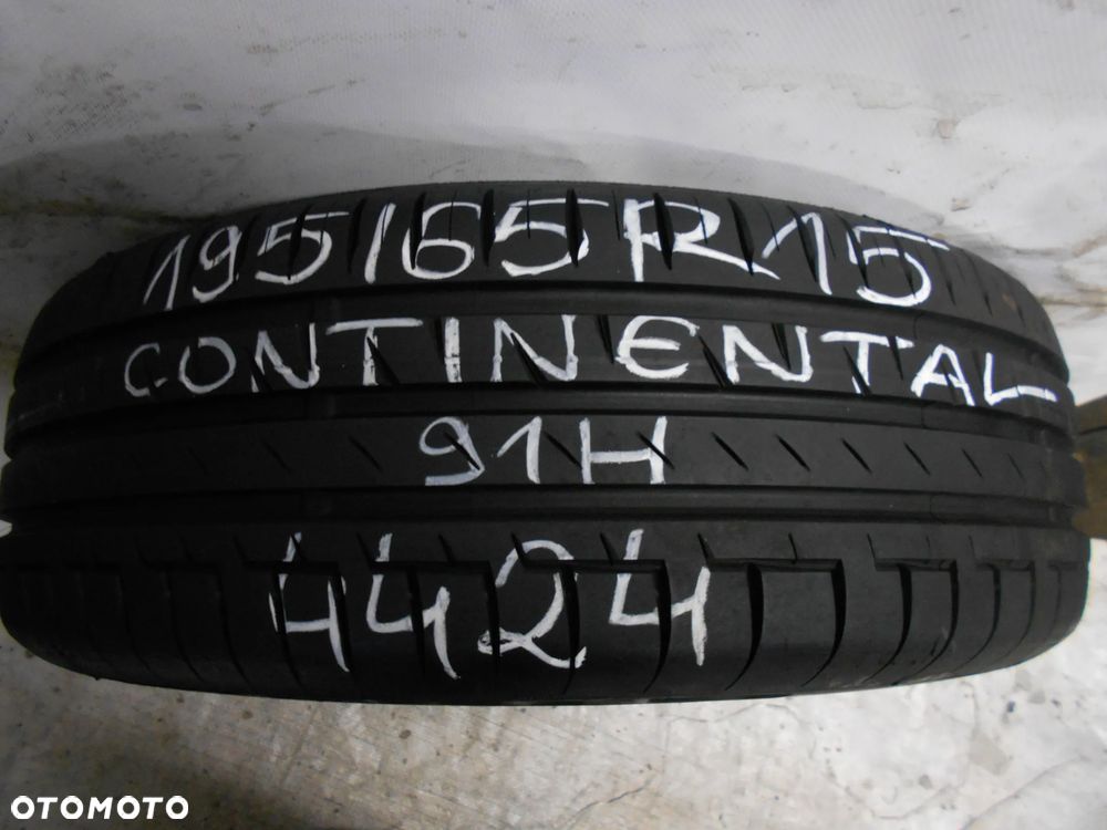 OPONA POJEDYNKA 195/65R15 CONTINENTAL PREMIUM CONTACT 6 DOT 4424 8MM - 1