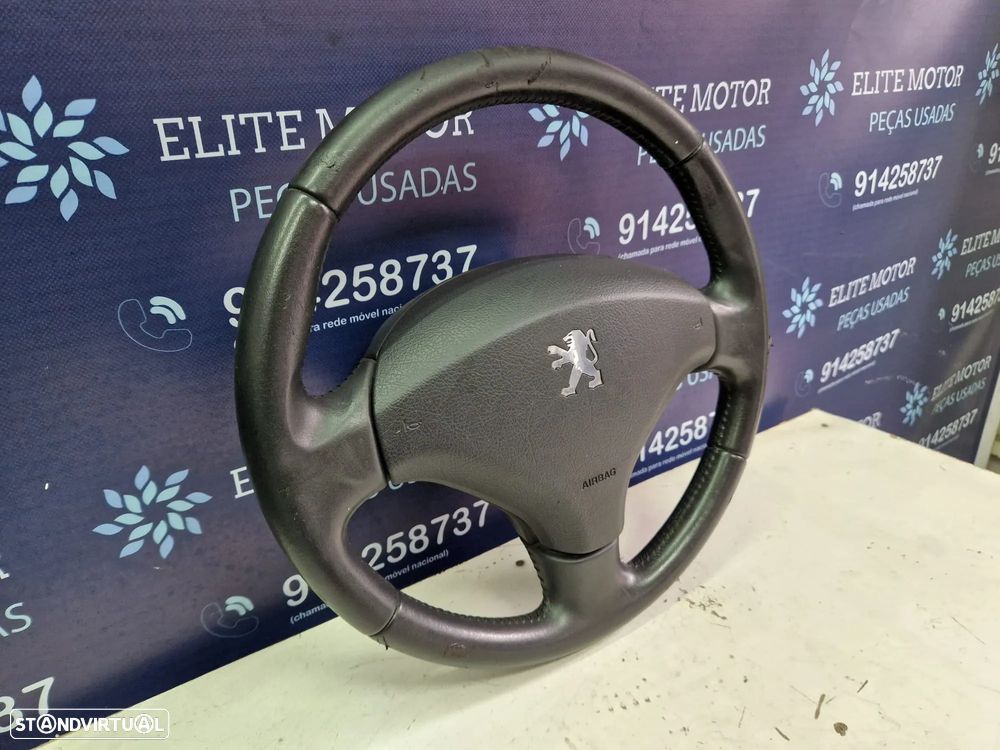 Volante usado pele com airbag PEUGEOT 3008 - 2