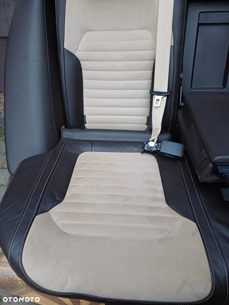 KANAPA TYŁ TYLNA Skóra VW PASSAT B7 KOMBI Brązowa - 6