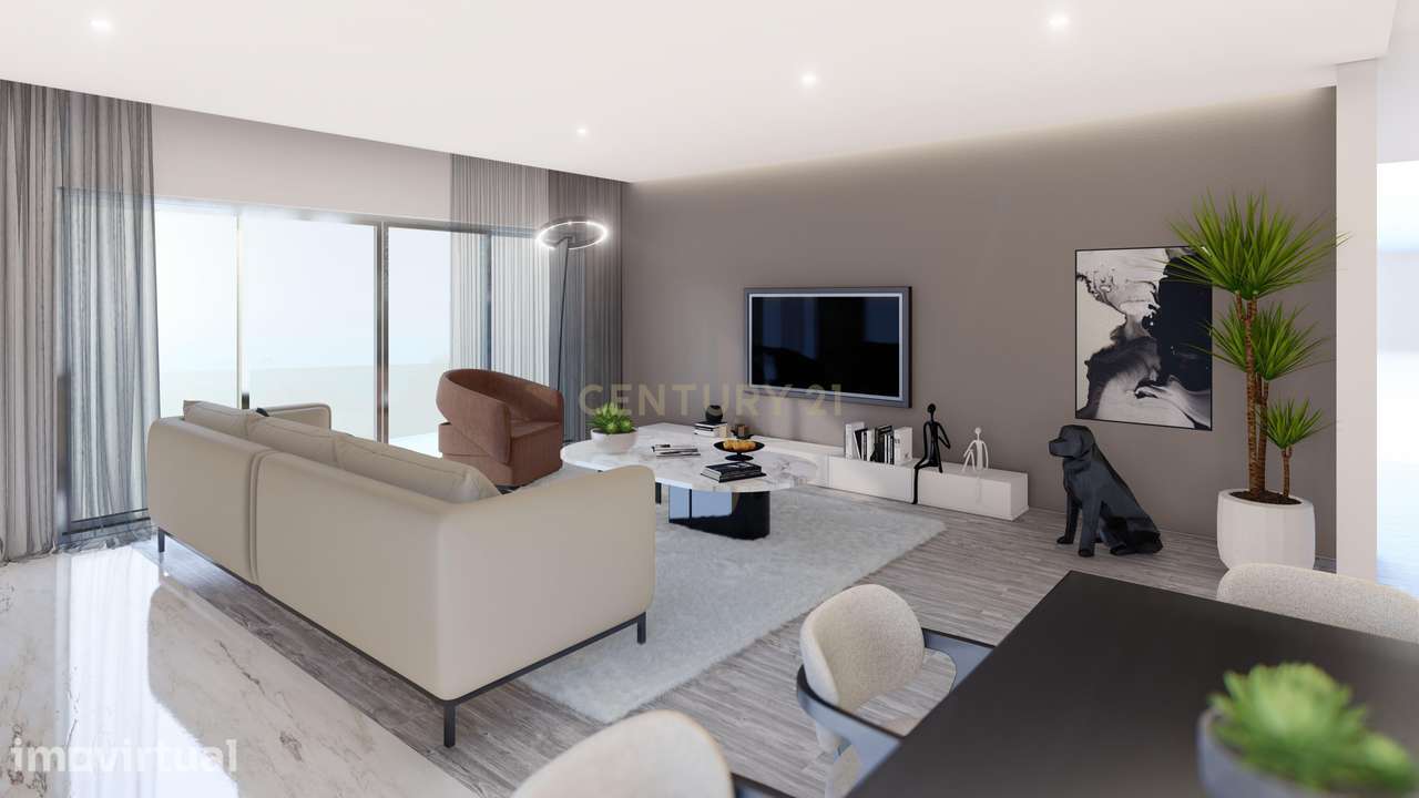 Apartamento  NovoT2 Duplex com 2 Terraços e Vista Mar - Grande imagem: 5/12