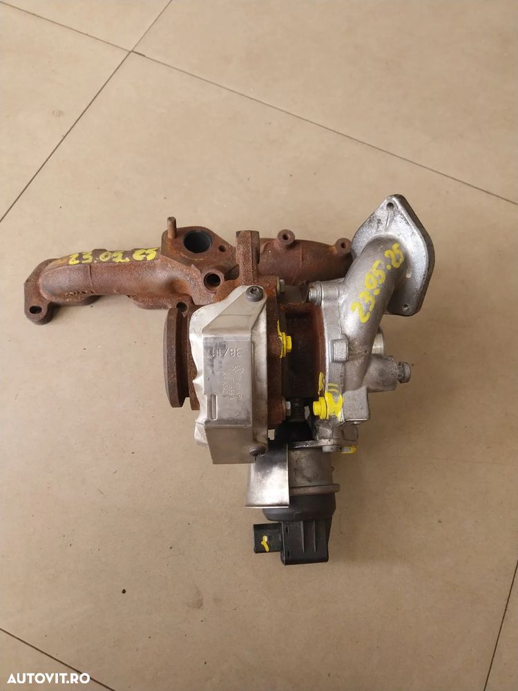 VAND TURBOSUFLANTA POLO 6R 1.6TDI, 2008-2014, 75CP , COD:03L971858A - 5