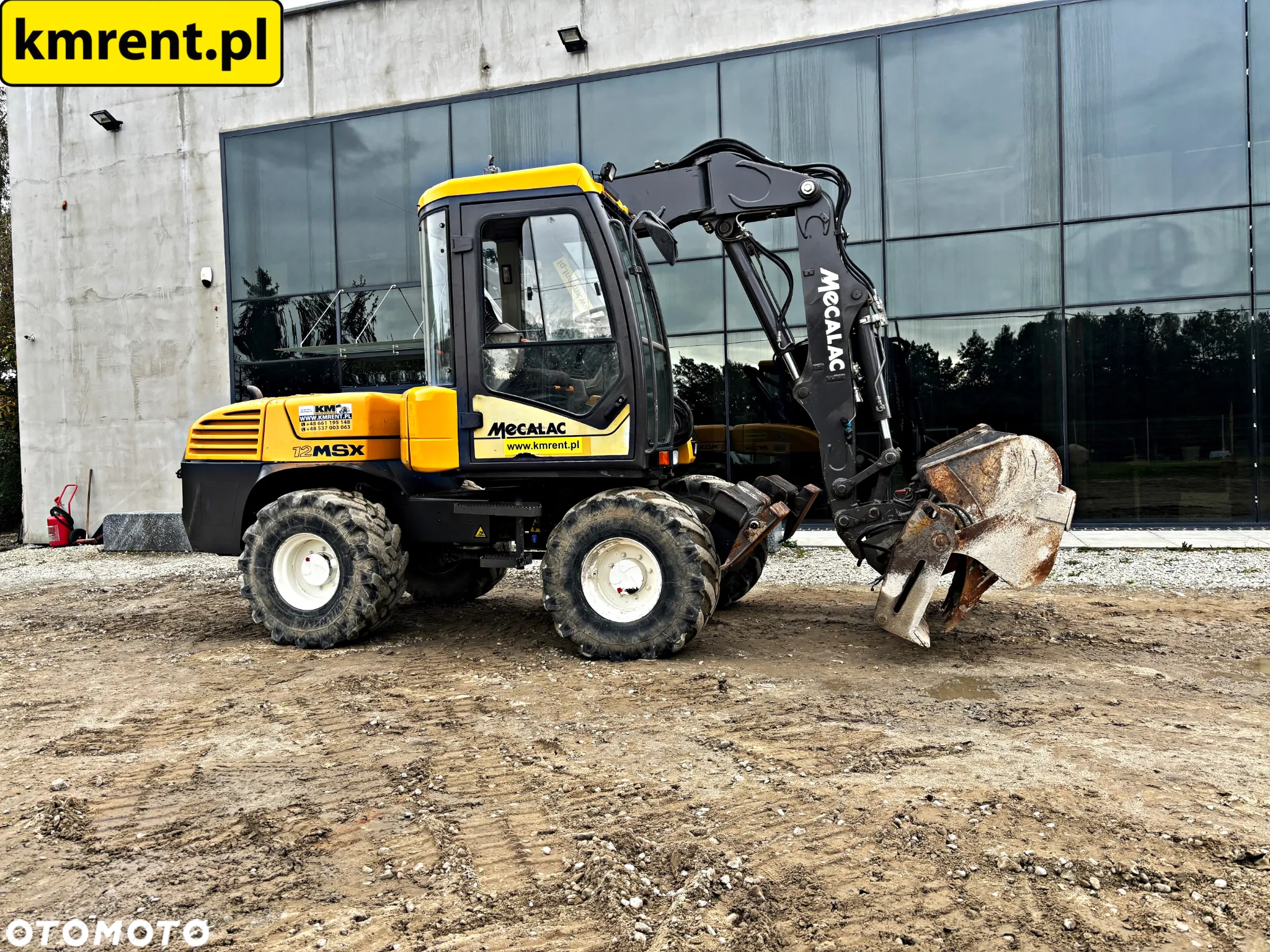 Mecalac 12 MSX KOPARKO-ŁADOWARKA 2015R. | MECALAC MTX MXT 714 - 4