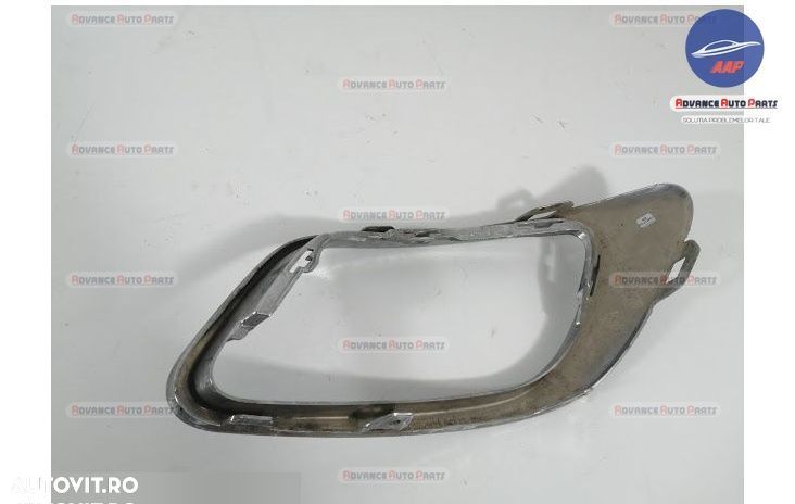 Ornament Cromat Grila Proiector Stanga original Renault Fluence 1 2009 - 4