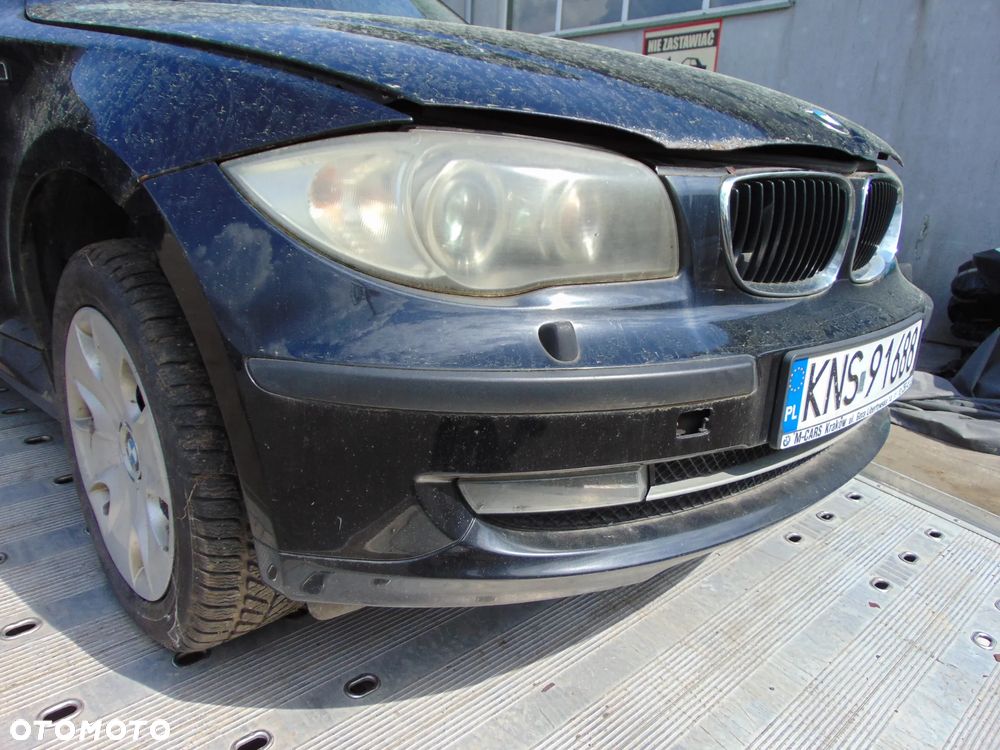 zderzak przód przedni halogeny bmw e87 668/9 schwarz 2 - 2
