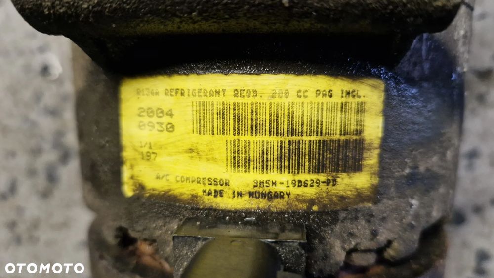 FORD FOCUS MK II 1.6 16V SPRĘŻARKA KLIMATYZACJI 3M5H-19D629-PD - 3