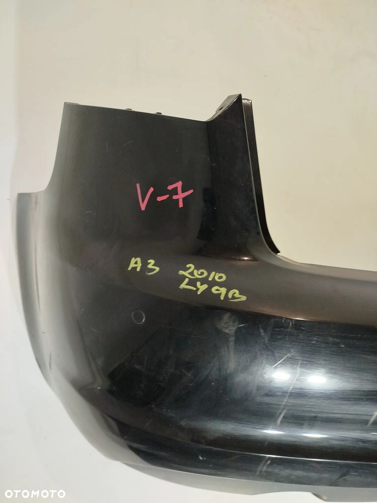 Zderzak tylny tył AUDI A3 8P LIFT 08-12 LY9B PDC - 3