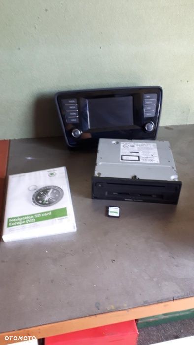 Radio Nawigacja Skoda Octavia 3 III Wyświetlacz Czytnik Multimedia Napęd - 1