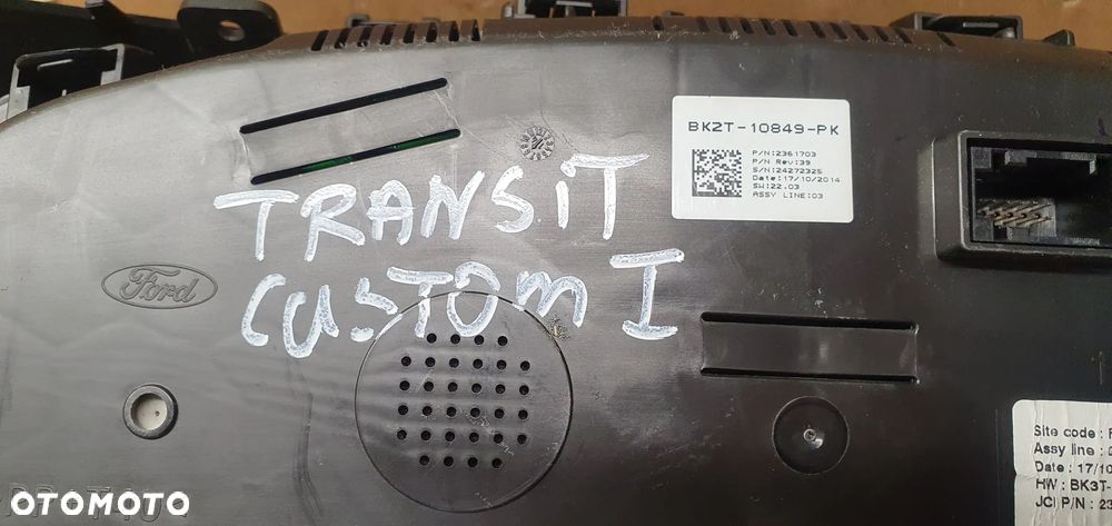 Licznik zegary Ford Transit Custom MK8 2.2 TDCI BK2T-10849-PK - 8