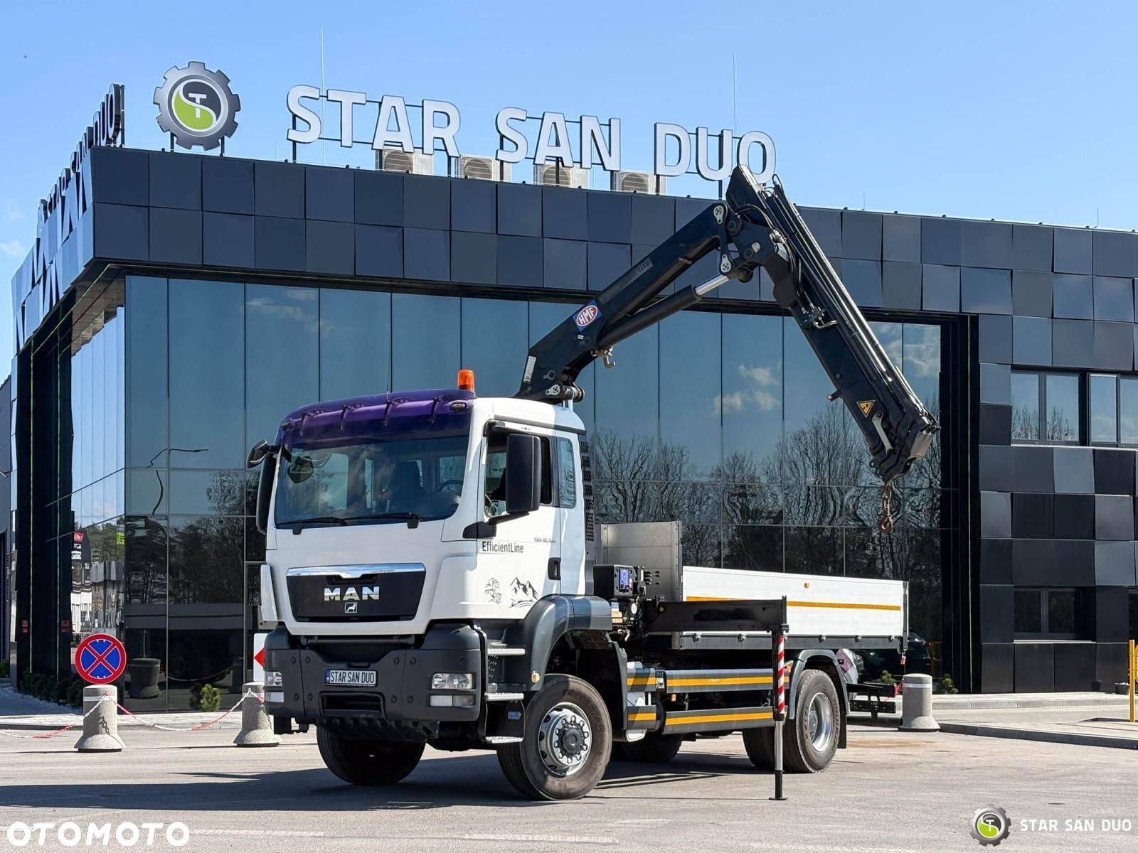 MAN TGS 18.360 4x4 HMF 1720 K-4 HDS Żuraw Crane - 4