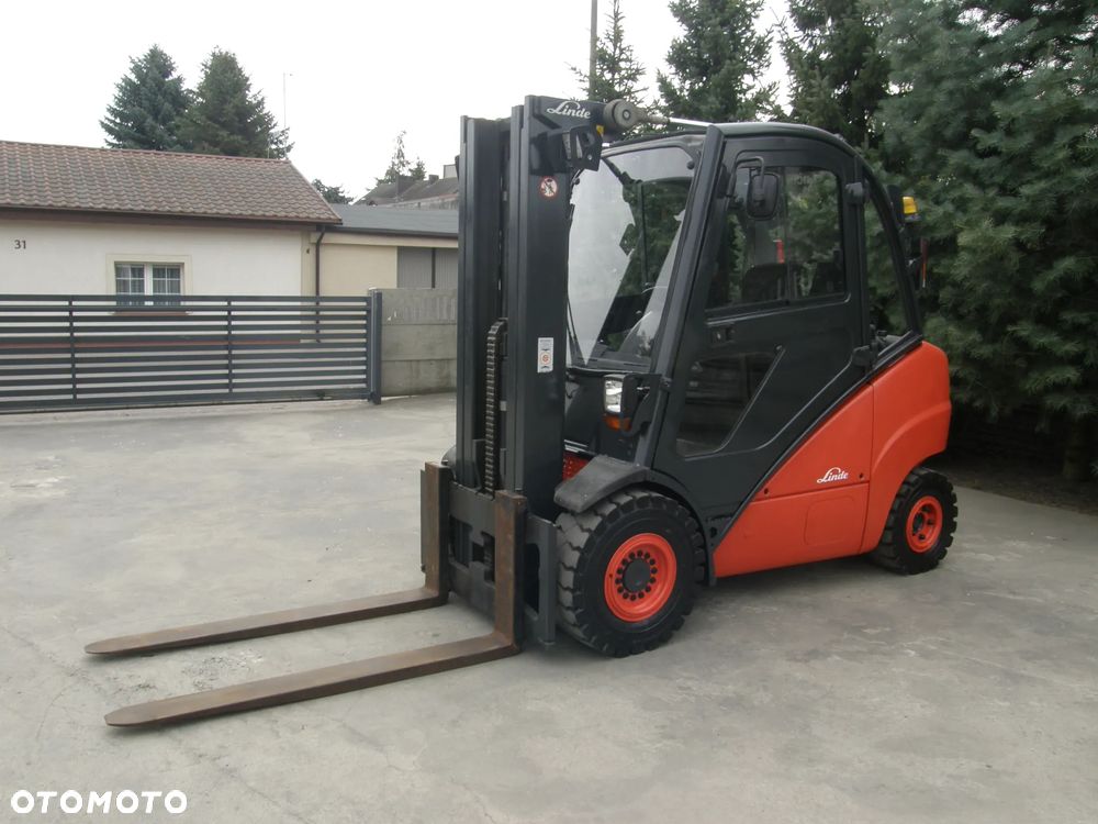 Linde H35D 2005rok TRIPLEX 4,65m kabina sprowadzony - 10