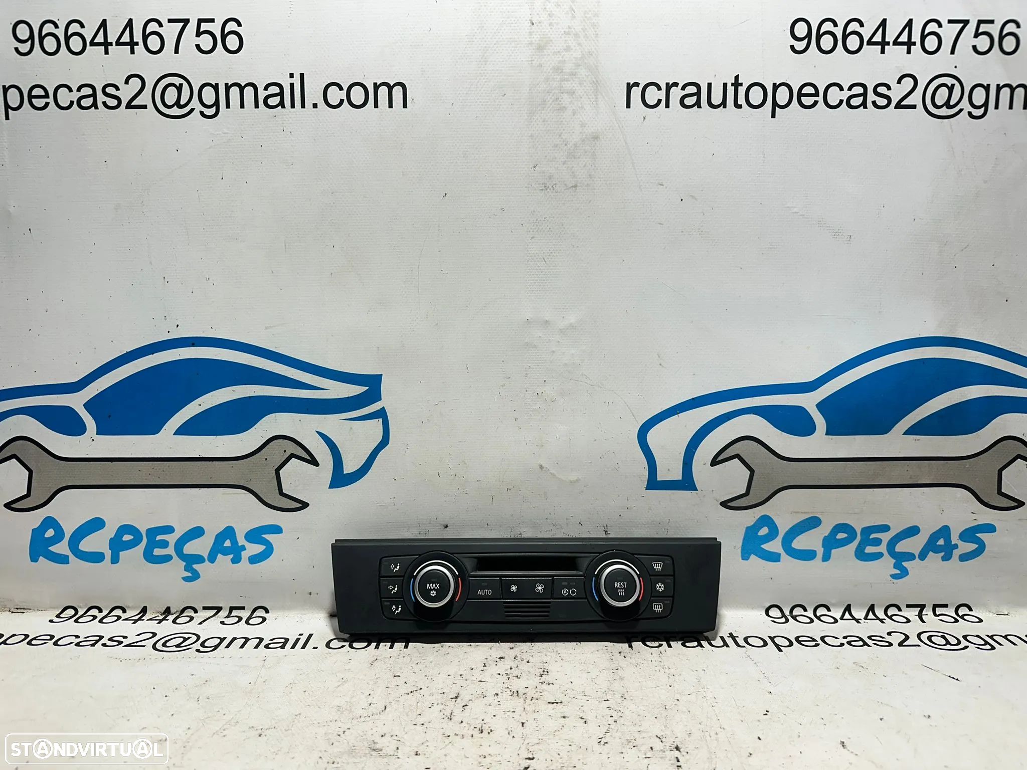 .Climatronic Sofagem Digital Ar Condicionado AC BMW Serie 1 E81 3 Portas E82  E88 E87 5 Portas Serie 3 E90 Sedan E91 Carrinha E92 Coupe E93 Cabrio - 1