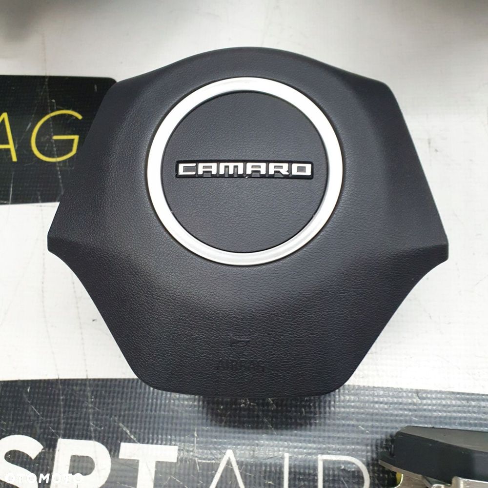 CHAVROLET CAMARO DESKA ROZDZIELCZA KONSOLA KOKPIT PULPIT PODUSZKI AIRBAG AIR BAG PASY KIT SET - 5
