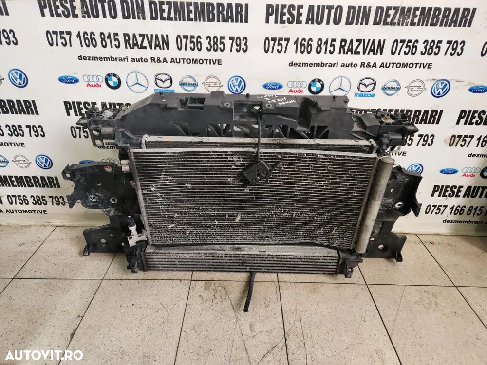 Trager Calandru Fata Complet Radiator Apa Clima Intercooler Termocupla Renault Scenic 3 Grand Sceni - 1