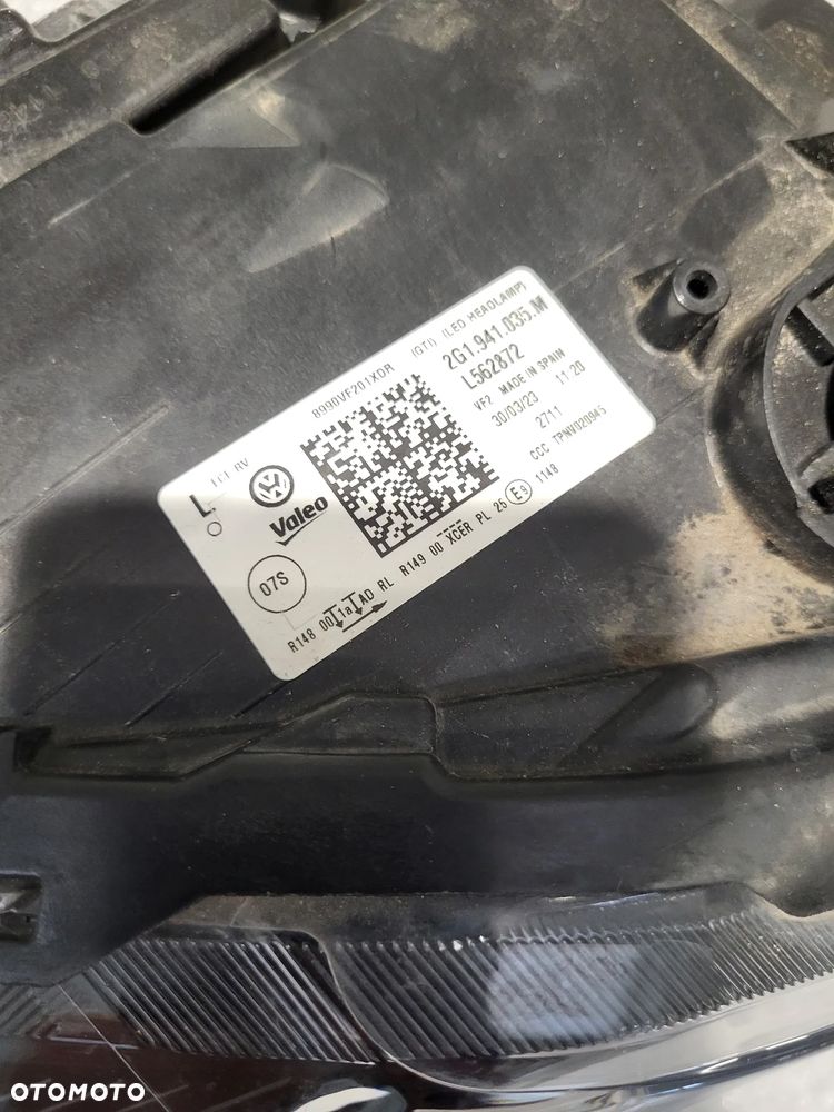 Volkswagen Polo VI 2G LIFT FULL LED GTI PRZÓD STRONA LEWA 2g1941035m - 6