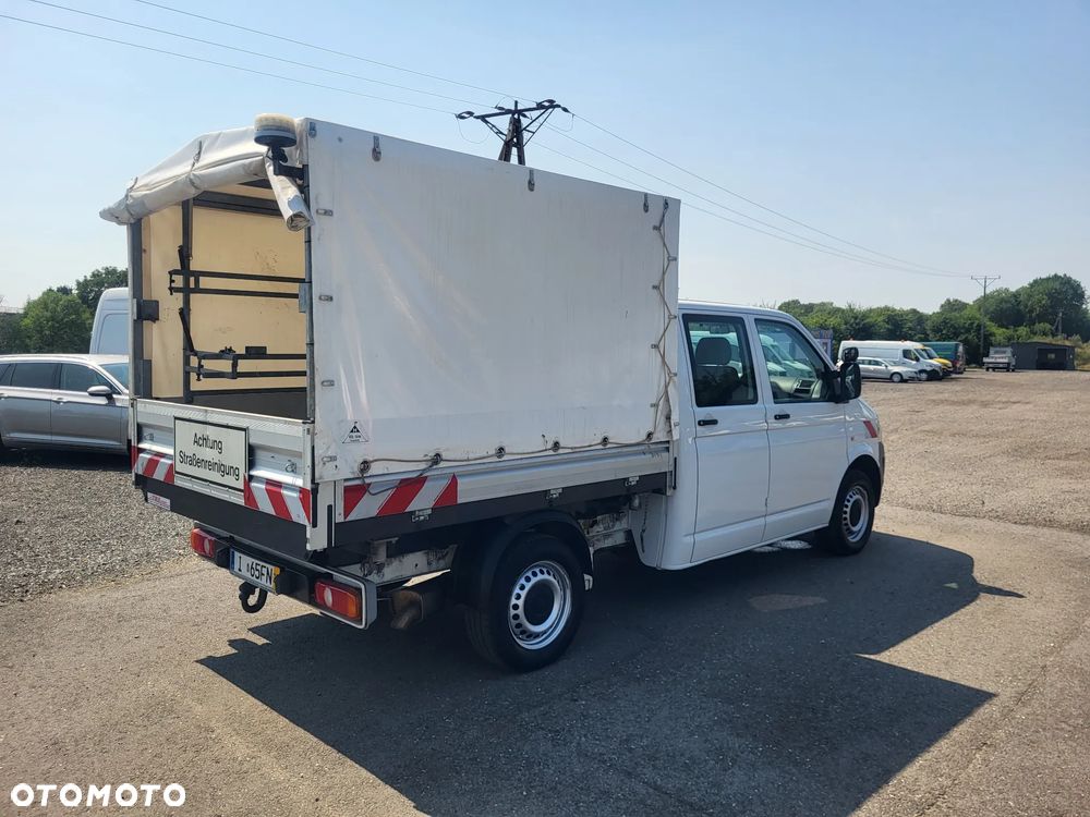 Volkswagen Transporter t5 lift doka wywrotka kipper klima - 10