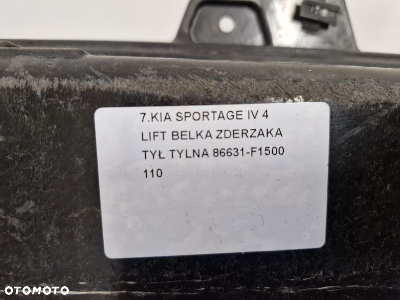 KIA SPORTAGE 4 IV LIFT BELKA ZDERZAKA TYŁ TYLNA WZMOCNIENIE 86631-F1500 - 4